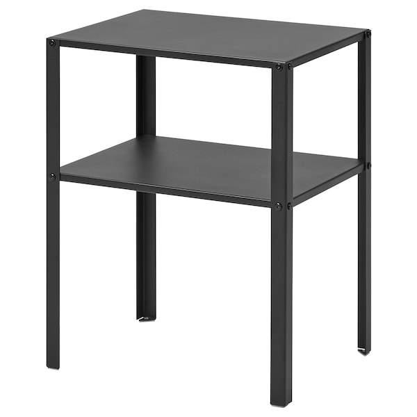 KNARREVIK Ablagetisch, schwarz, Schlussverkauf