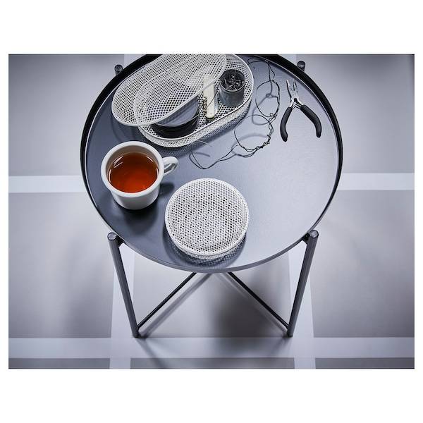 GLADOM Tabletttisch, schwarz, Günstiger Verkauf