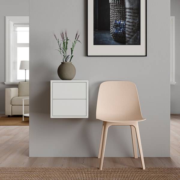 EKET Wandschrank mit 2 Schubladen, weiß, Fabrikverkauf