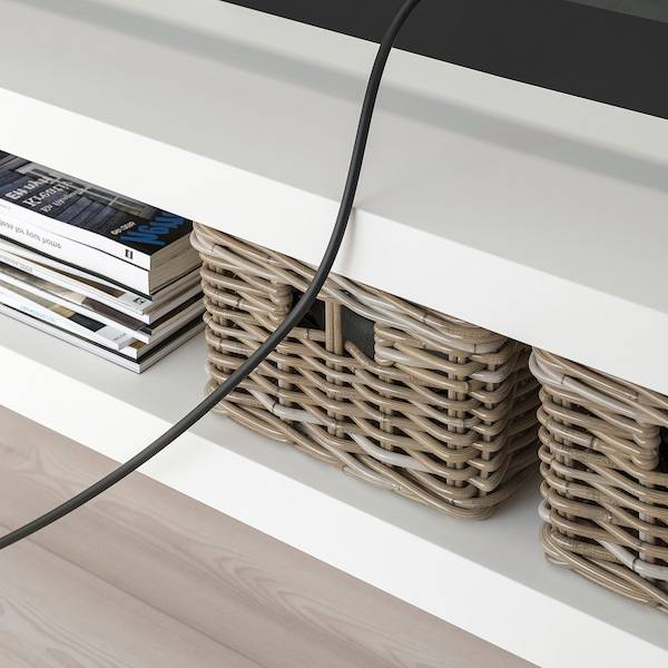 LACK TV-Bank, weiß, Black Friday Preise