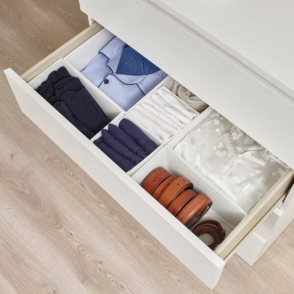 SKUBB Box 6er-Set, weiß Fabrik Onlineshop