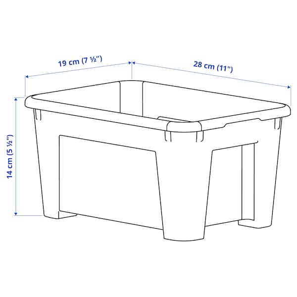 SAMLA Box, transparent, Rabatt