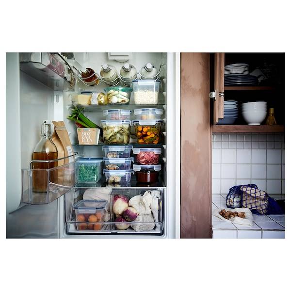 IKEA 365+ Vorratsbehälter mit Deckel, quadratisch/Kunststoff, Neueste Mode