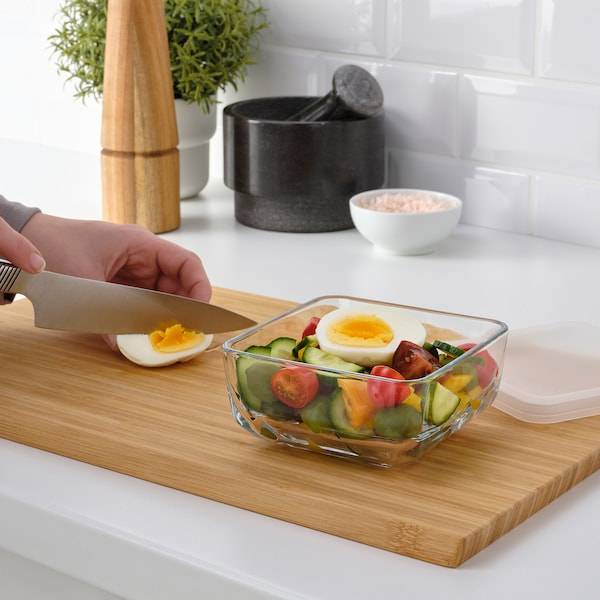 BESTÄMMA Vorratsbehälter mit Deckel, Glas, Online Outlet