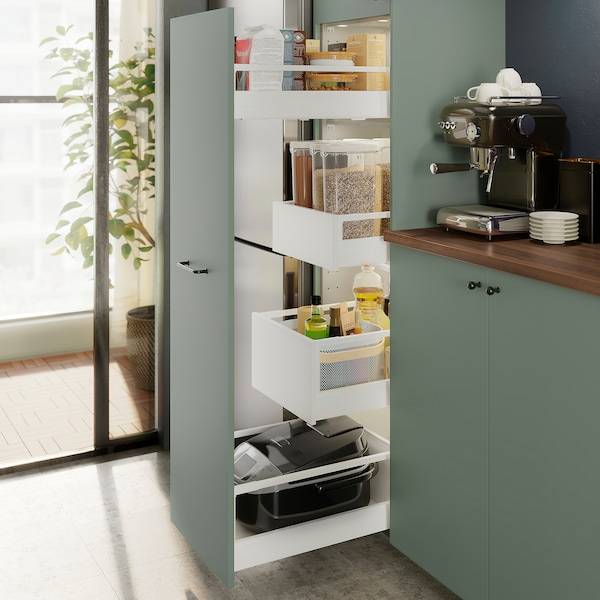 IKEA 365+ Vorratsbehälter mit Deckel, transparent/weiß, Zeitlich begrenztes Angebot