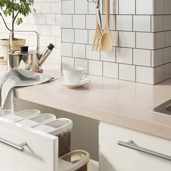 IKEA 365+ Vorratsbehälter mit Deckel, transparent/weiß, Zeitlich begrenztes Angebot