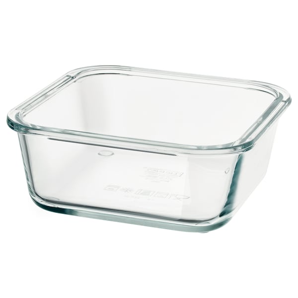 IKEA 365+ Behälter, quadratisch/Glas, Blitzangebot