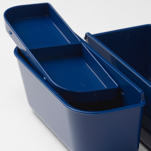 IKEA 365+ Lunchbox-Einsatz 3 St., dunkelblau Räumungsverkauf