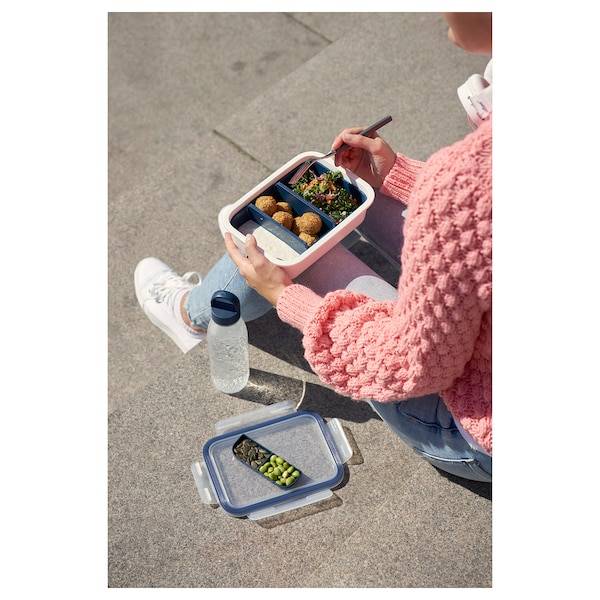 IKEA 365+ Lunchbox-Einsatz 3 St., dunkelblau Räumungsverkauf