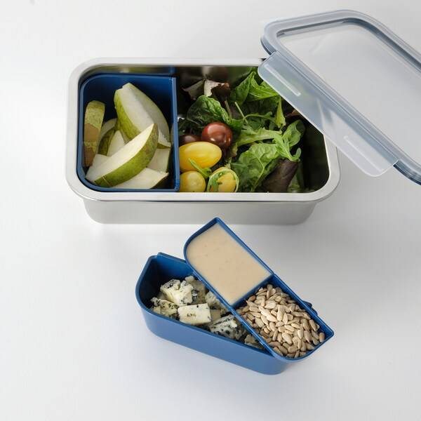 IKEA 365+ Lunchbox-Einsatz 2 St., dunkelblau VIP-Rabatte