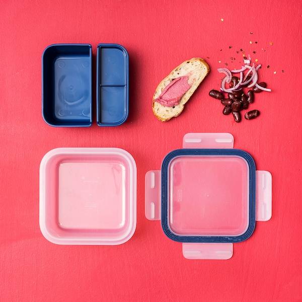 IKEA 365+ Lunchbox-Einsatz 2 St., dunkelblau VIP-Rabatte