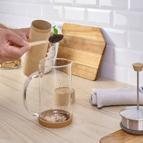 RÖDMULLE Kaffee-/Teedose, mit Löffel Bambusfurnier, Bis zu 65% Rabatt