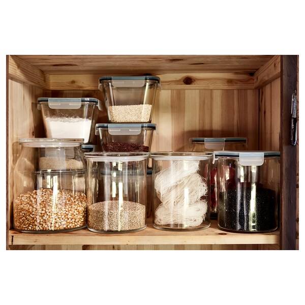 IKEA 365+ Behälter, rund/Glas, Sonderangebot der Fabrik