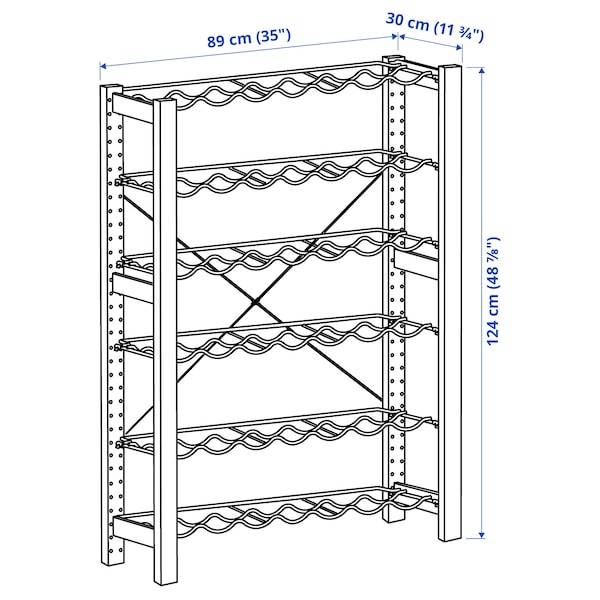 IVAR 1 Element/Flaschenbord, Kiefer/grau, Limitierter Zeitrabatt