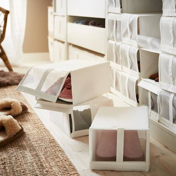 SKUBB Schuhbox, weiß, Black Friday