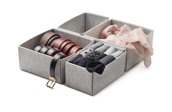 KOMPLEMENT Box 8er-Set, hellgrau, Zeitlich begrenztes Angebot