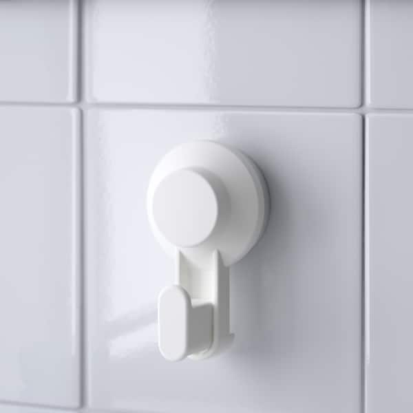 TISKEN Haken mit Saugnapf, weiß Wochenangebot