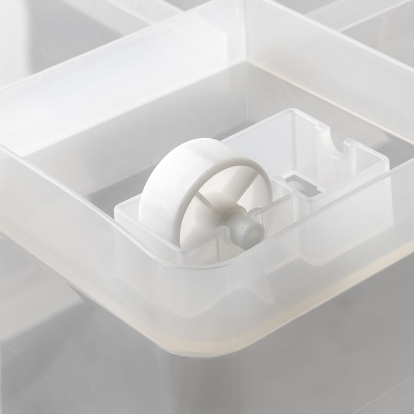 SAMLA Box mit Deckel, transparent, Im Verkauf