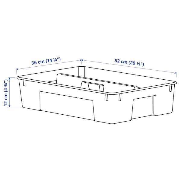 SAMLA Einsatz für Box 45/65 l, transparent Fabrikverkauf
