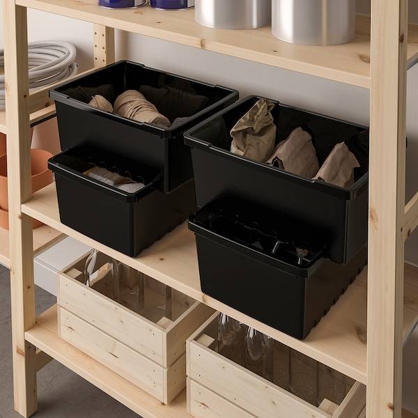 UPPSNOFSAD Box, schwarz, Meist gekauft