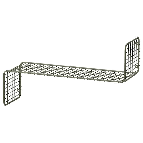 SVENSHULT Wandregal, graugrün, Sonderangebot