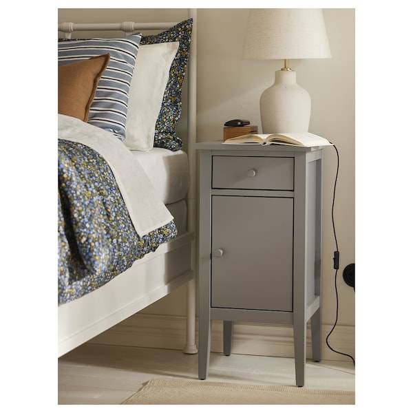BLIDVÄDER Tischleuchte, elfenbeinweiß Keramik/beige, Valentinstagsangebot