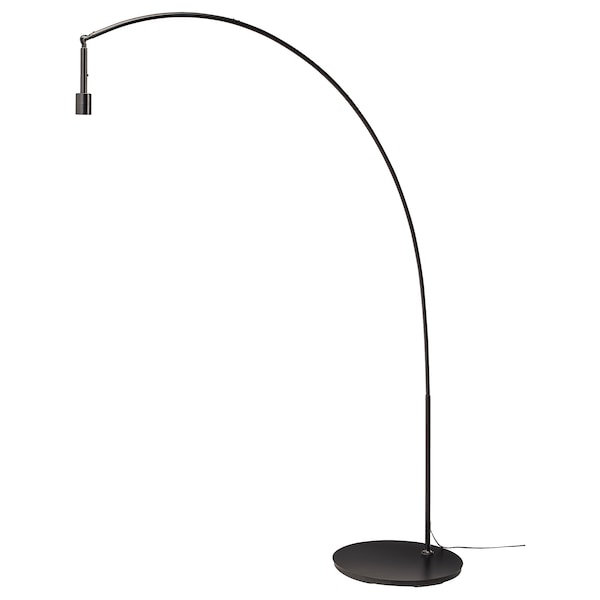 LERGRYN / SKAFTET Standleuchtenfuß Bogenform, beige/schwarz Vierteljährliche Förderung