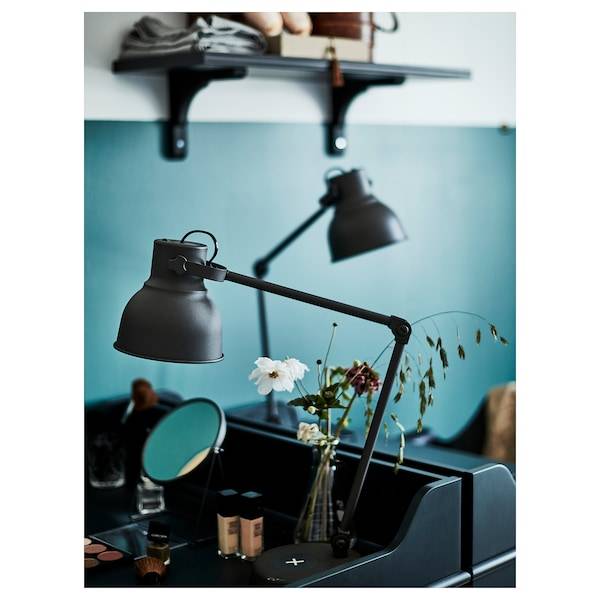 HEKTAR Arbeitsleuchte mit Ladefunktion, dunkelgrau Online Outlet
