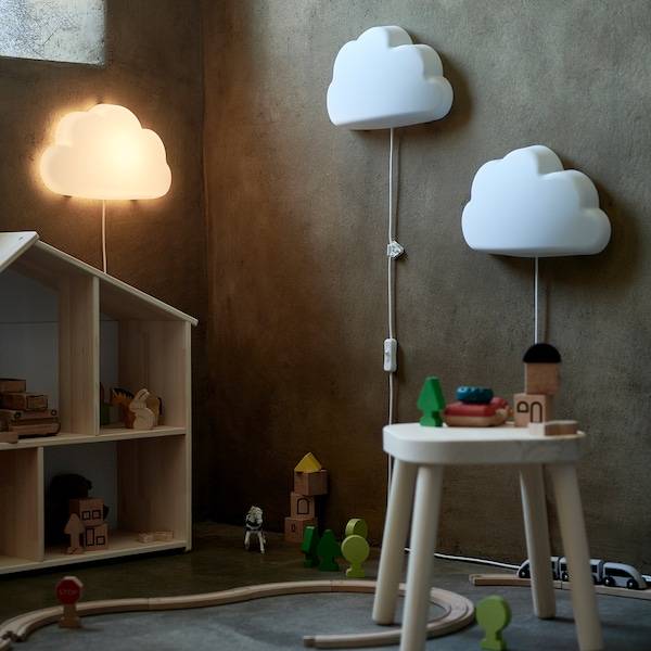 UPPLYST Wandleuchte, LED, Wolken weiß JETZT KAUFEN