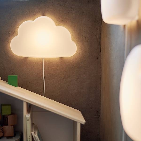 UPPLYST Wandleuchte, LED, Wolken weiß JETZT KAUFEN