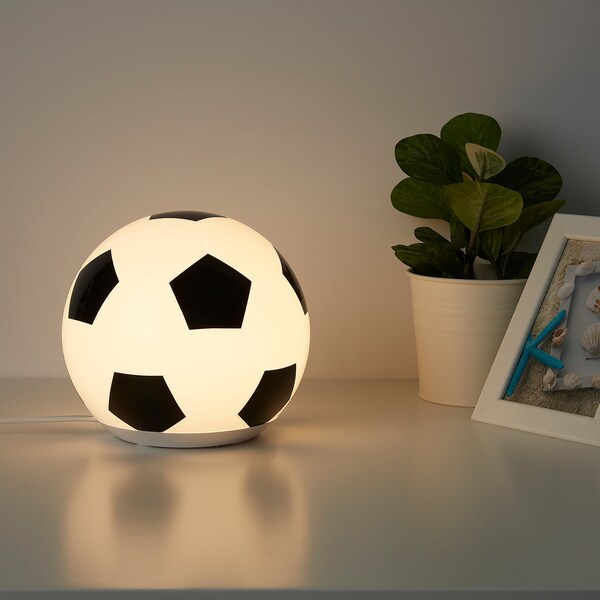 ÄNGARNA Tischleuchte, LED, Fußballmuster Discount Store für neue Produkte