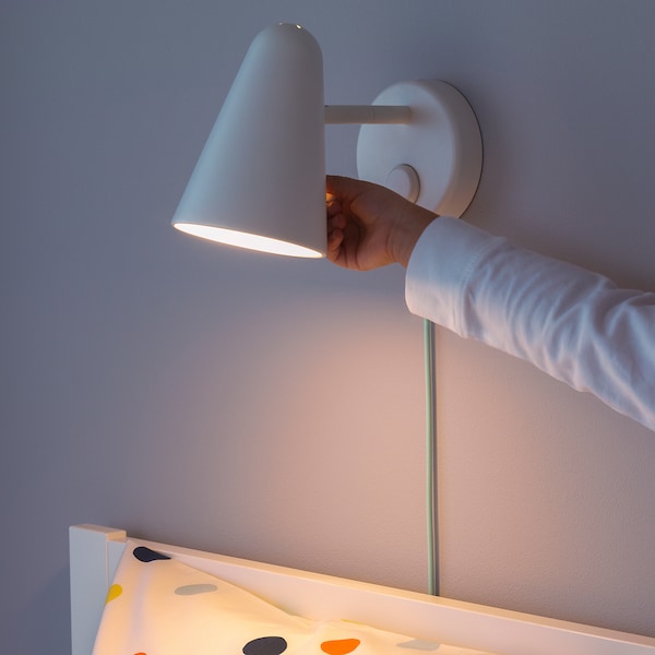 FUBBLA Wandleuchte, LED, weiß 50% Rabatt mit kostenlosem Versand