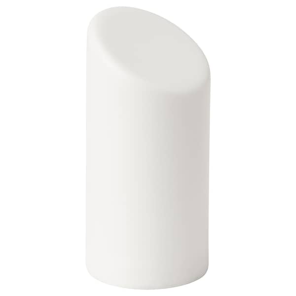 ÄDELLÖVSKOG Blockkerze, LED, weiß/drinnen/draußen, Vatertagsangebot