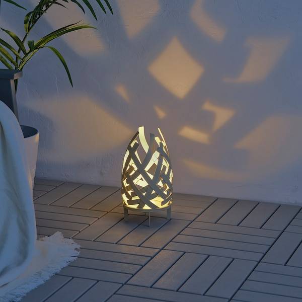 SOLVINDEN Tischleuchte, LED, batteriebetrieben/für draußen, Lagerräumung