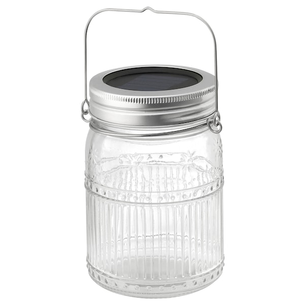 SOLVINDEN Solartischleuchte, LED, für draußen/Glas klar, Exklusive Angebote
