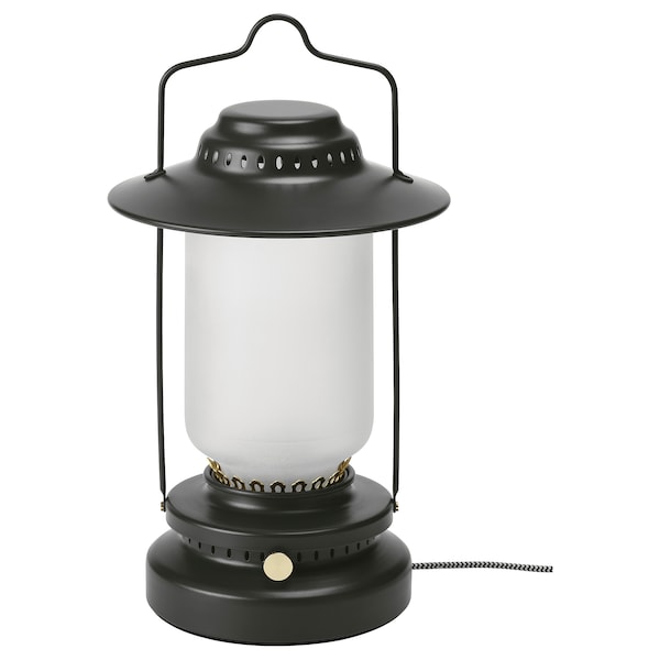 STORHAGA Tischleuchte, LED, dimmbar für draußen/schwarz,