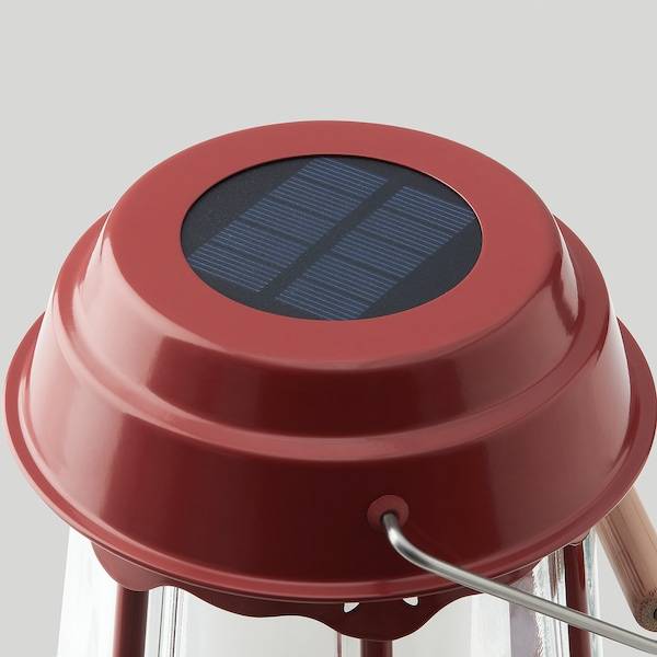 SOLVINDEN Solartischleuchte, LED, Haus/rot, Sonderangebote