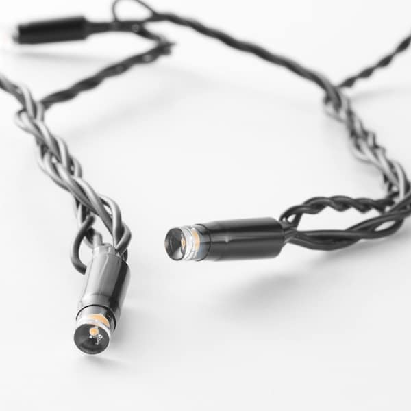 LEDLJUS Lichterkette (64), LED, für draußen schwarz Nur für heute