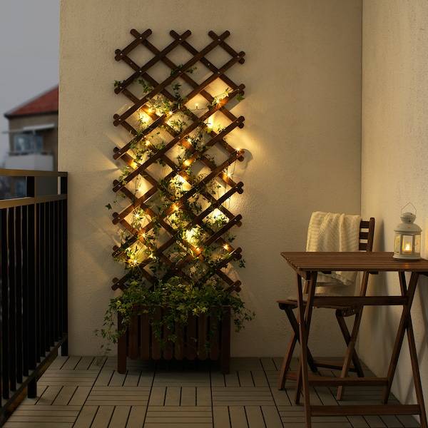 LEDLJUS Lichterkette (24), LED, für draußen schwarz Discount Store für neue Produkte