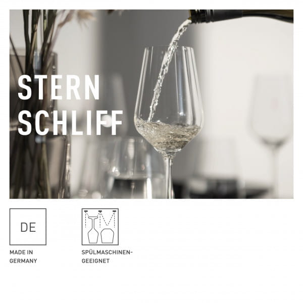 Ritzenhoff Sternschliff WEIßWEIN- UND WASSERGLAS-SET #1 Sonderangebot der Fabrik