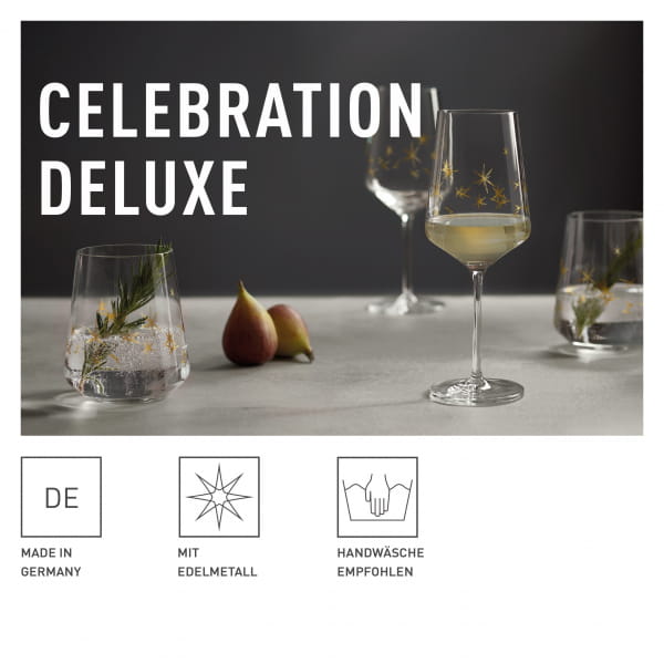 Ritzenhoff Celebration Deluxe WEIßWEIN- UND WASSERGLAS-SET #1 Vierteljährliche Förderung