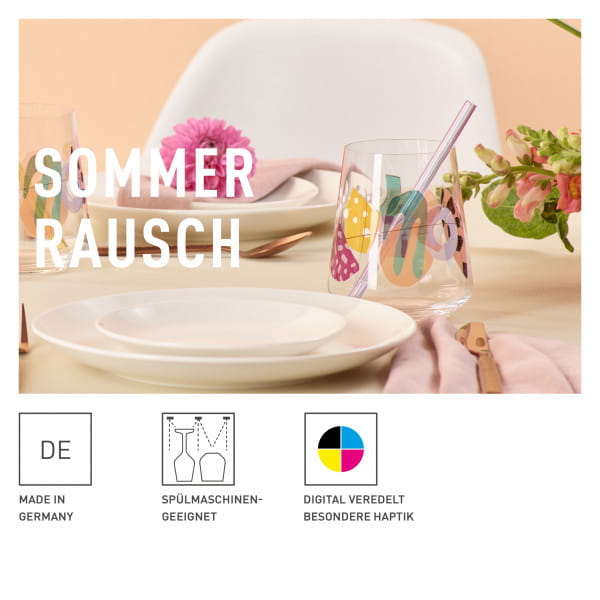 Ritzenhoff Sommerrausch UNIVERSALGLAS-SET #1, #2 Kostenloser Versand international