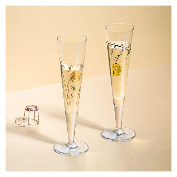 Ritzenhoff Goldnacht CHAMPAGNERGLAS #13 Fabrikverkauf