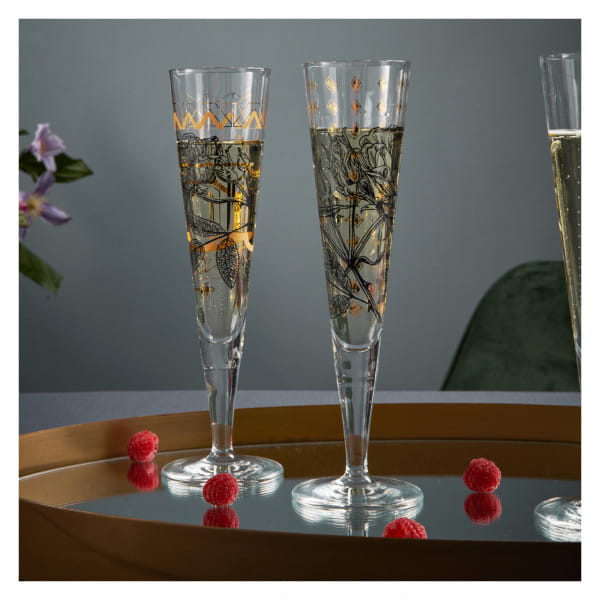 Ritzenhoff Goldnacht CHAMPAGNERGLAS #30 Weihnachtsangebot