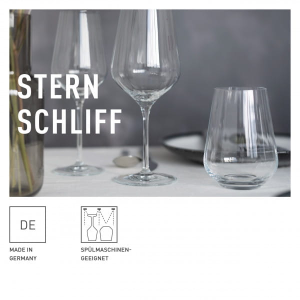 Ritzenhoff Sternschliff ROTWEIN- UND WASSERGLAS-SET #1 Sonderangebote
