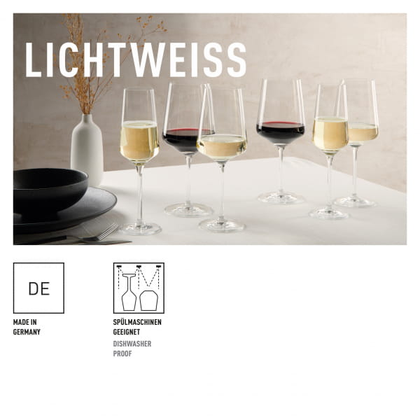 Ritzenhoff LICHTWEISS JULIE WEIßWEINGLAS-SET H24 Kostenloser Versand