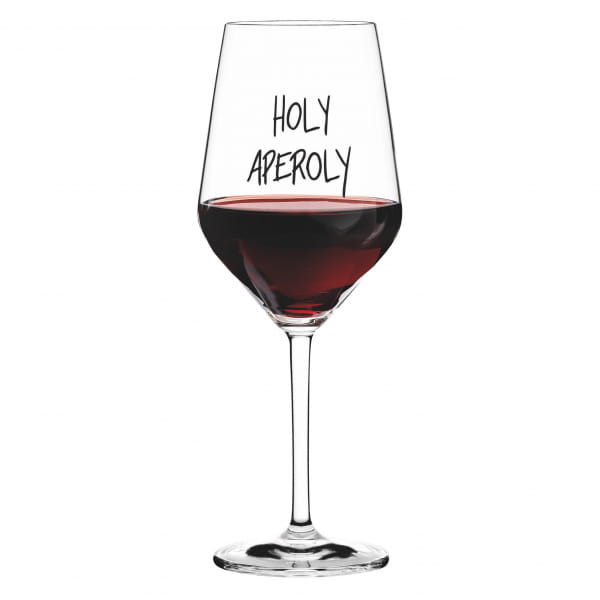 Ritzenhoff SAND & SODA WEINGLAS MIT SPRUCH - HOLY APEROLY Exklusive Angebote