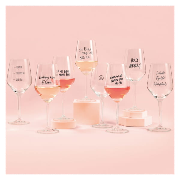 Ritzenhoff SAND & SODA WEINGLAS MIT SPRUCH - HOLY APEROLY Exklusive Angebote