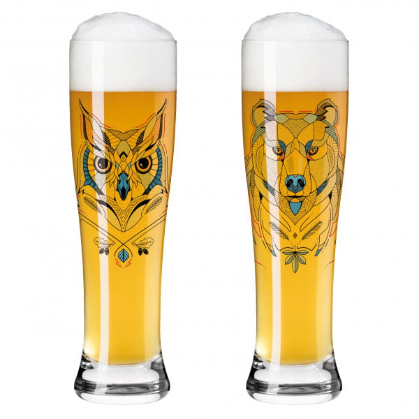 Ritzenhoff Brauchzeit WEIZENBIERGLAS-SET #1, #2