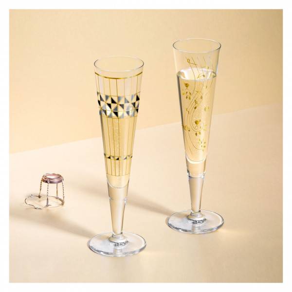 Ritzenhoff Goldnacht CHAMPAGNERGLAS #2 Tiefpreis
